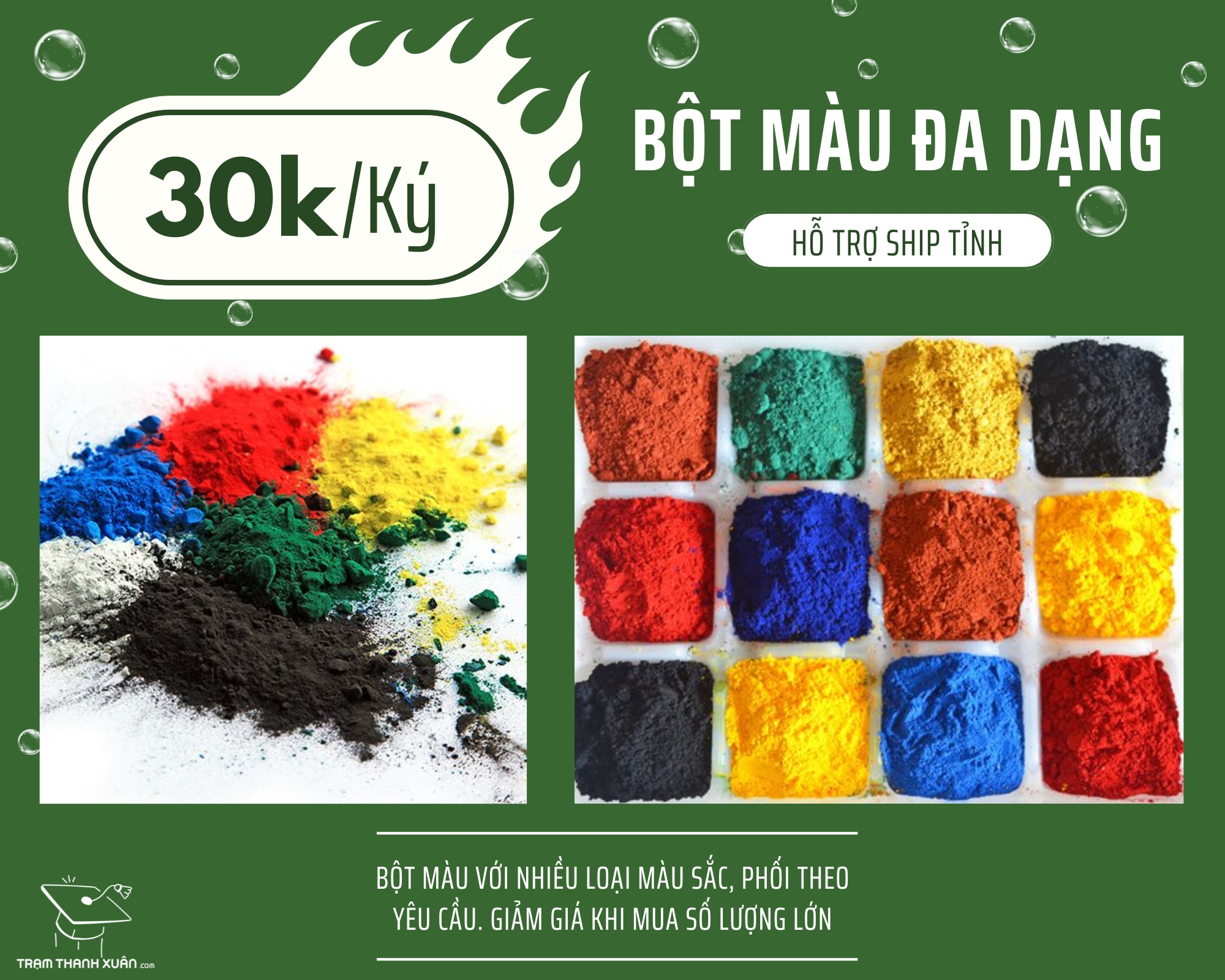 mua bột màu kỷ yếu tphcm