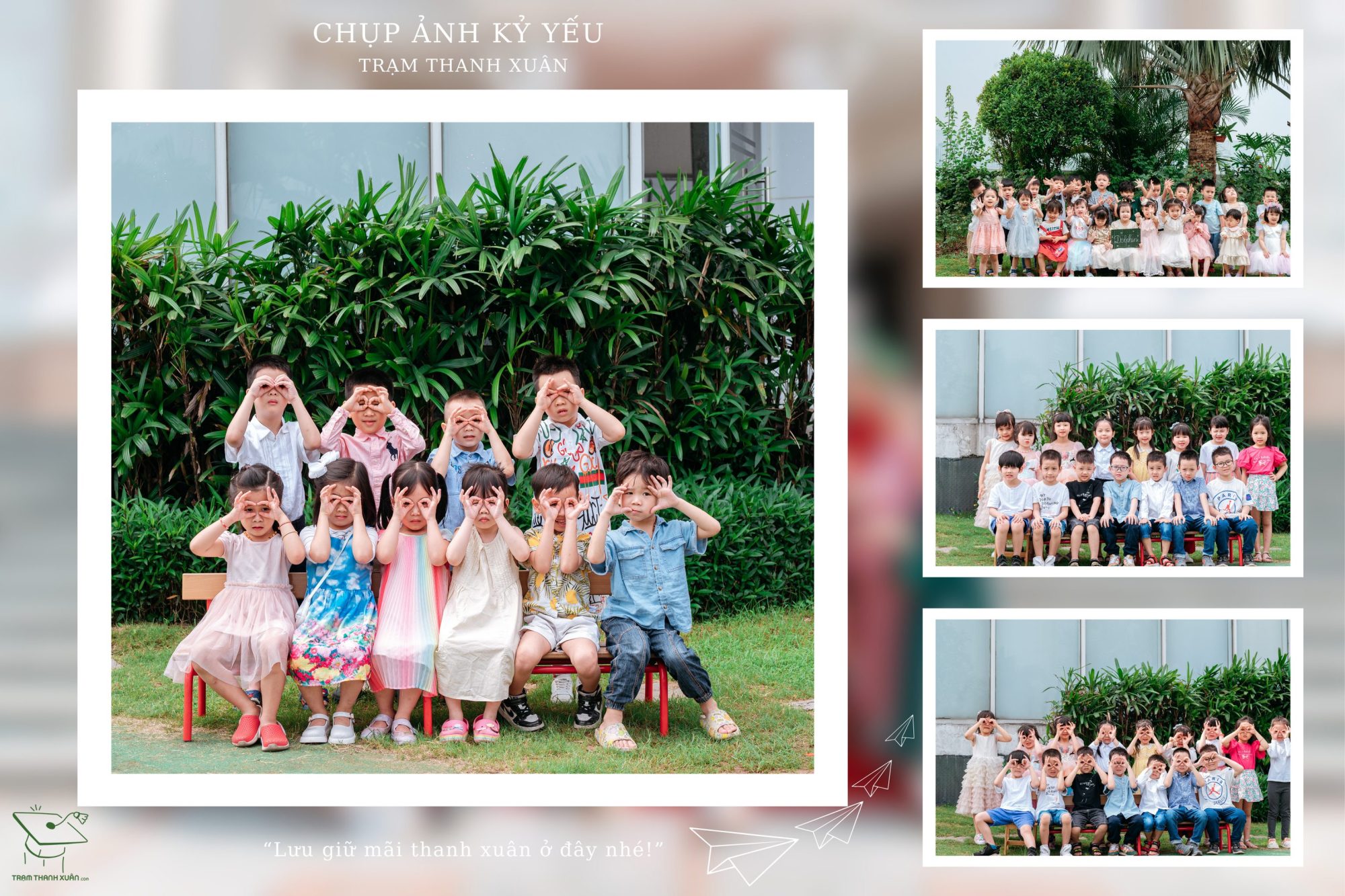 Bảng giá gói chụp ảnh kỷ yếu mẫu giáo