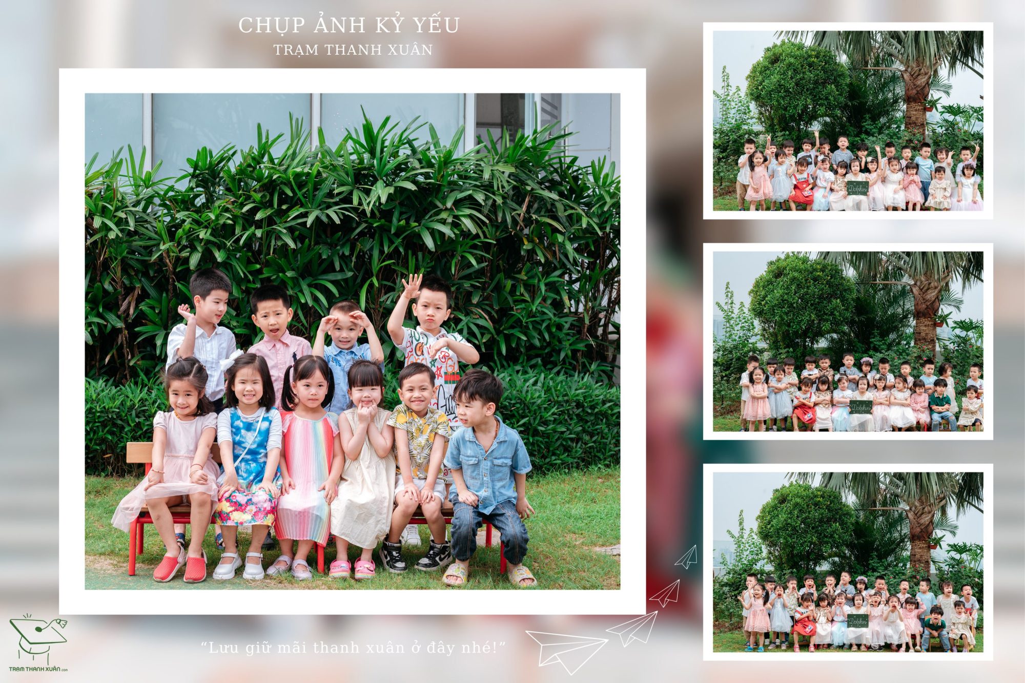 chụp ảnh kỷ yếu mẫu giáo