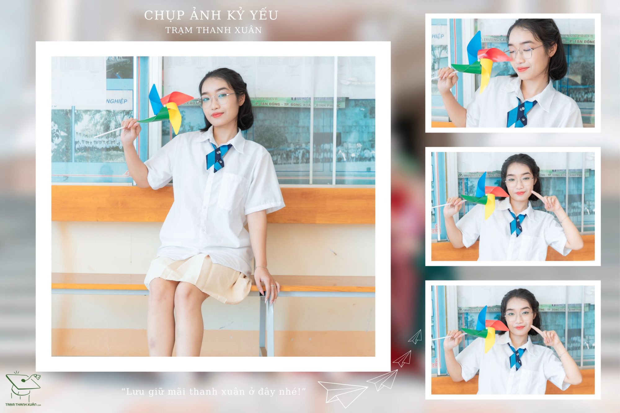 chụp ảnh kỷ yếu cá nhân