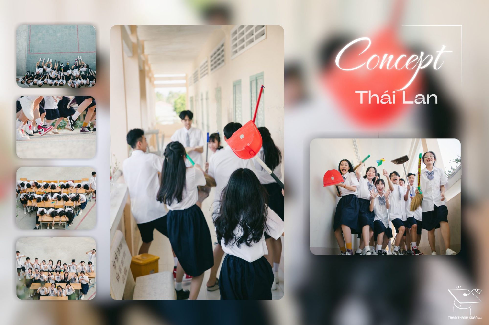 đồng phục nam sinh thái lan
