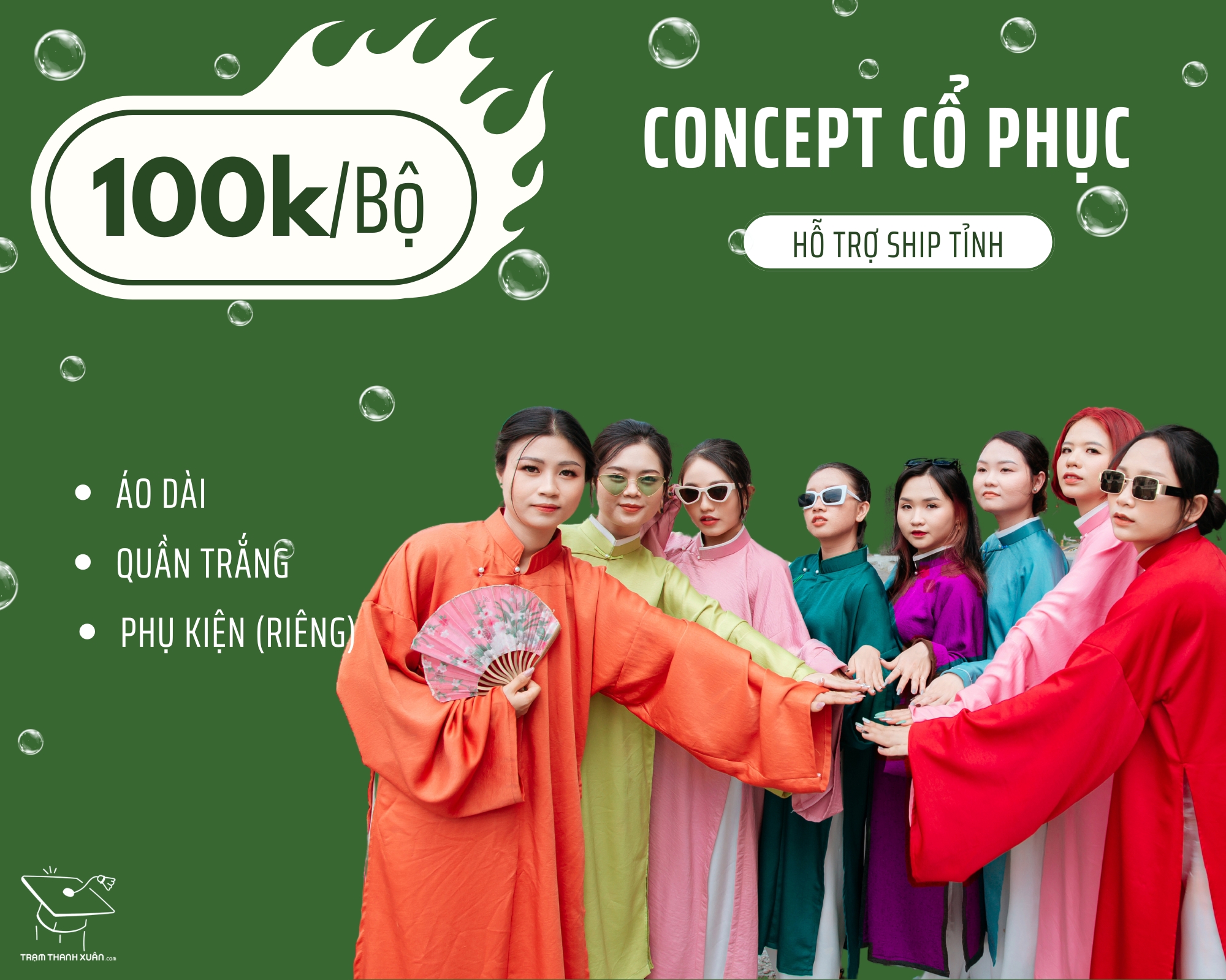 thuê cổ phục