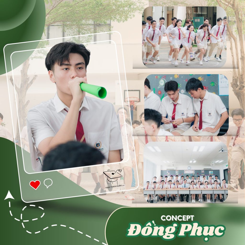 các bộ ảnh kỷ yếu đẹp