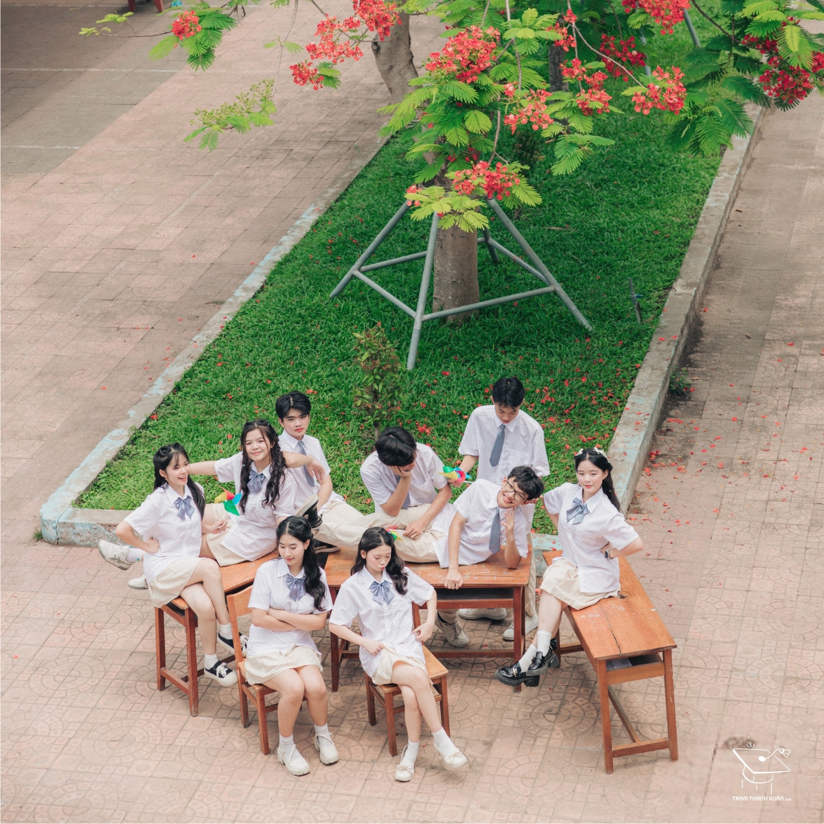 concept chụp kỷ yếu