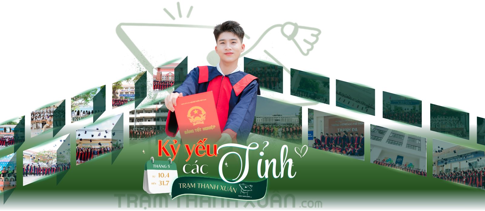các bộ ảnh kỷ yếu đẹp