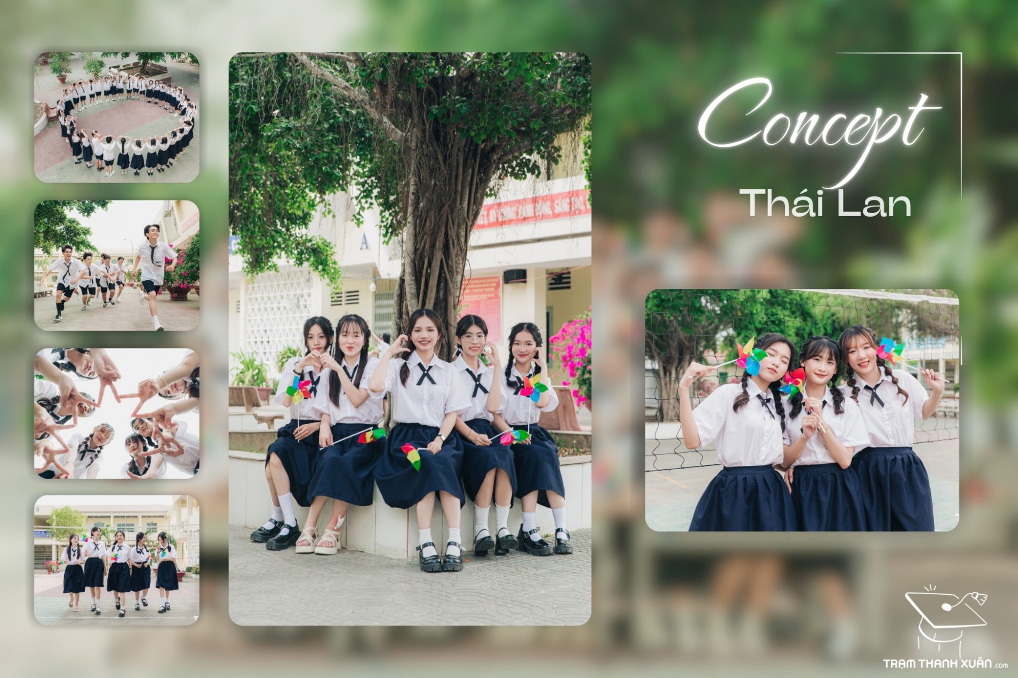 cổ phục chụp kỷ yếu