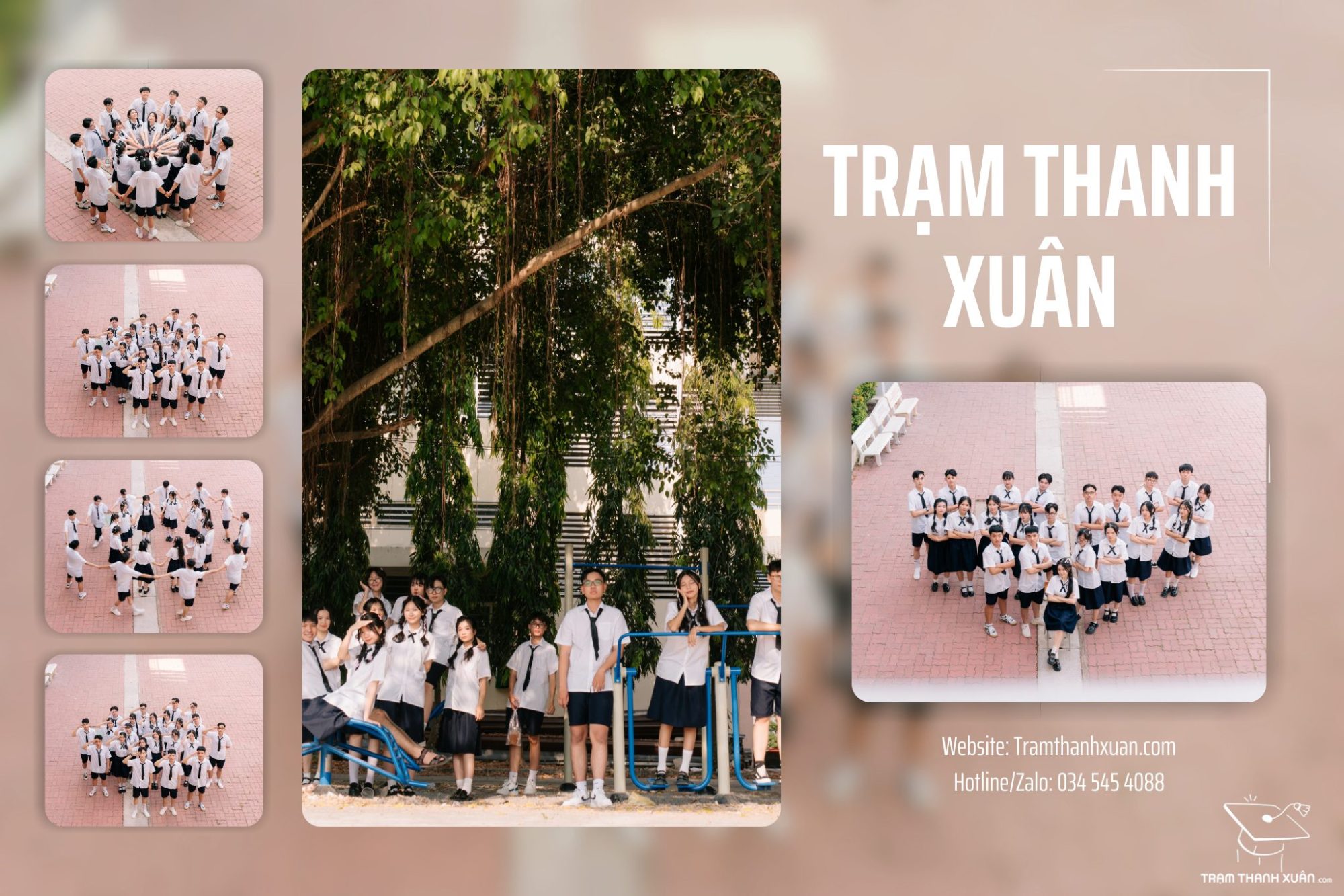 thuê đồng phục học sinh nữ thái lan