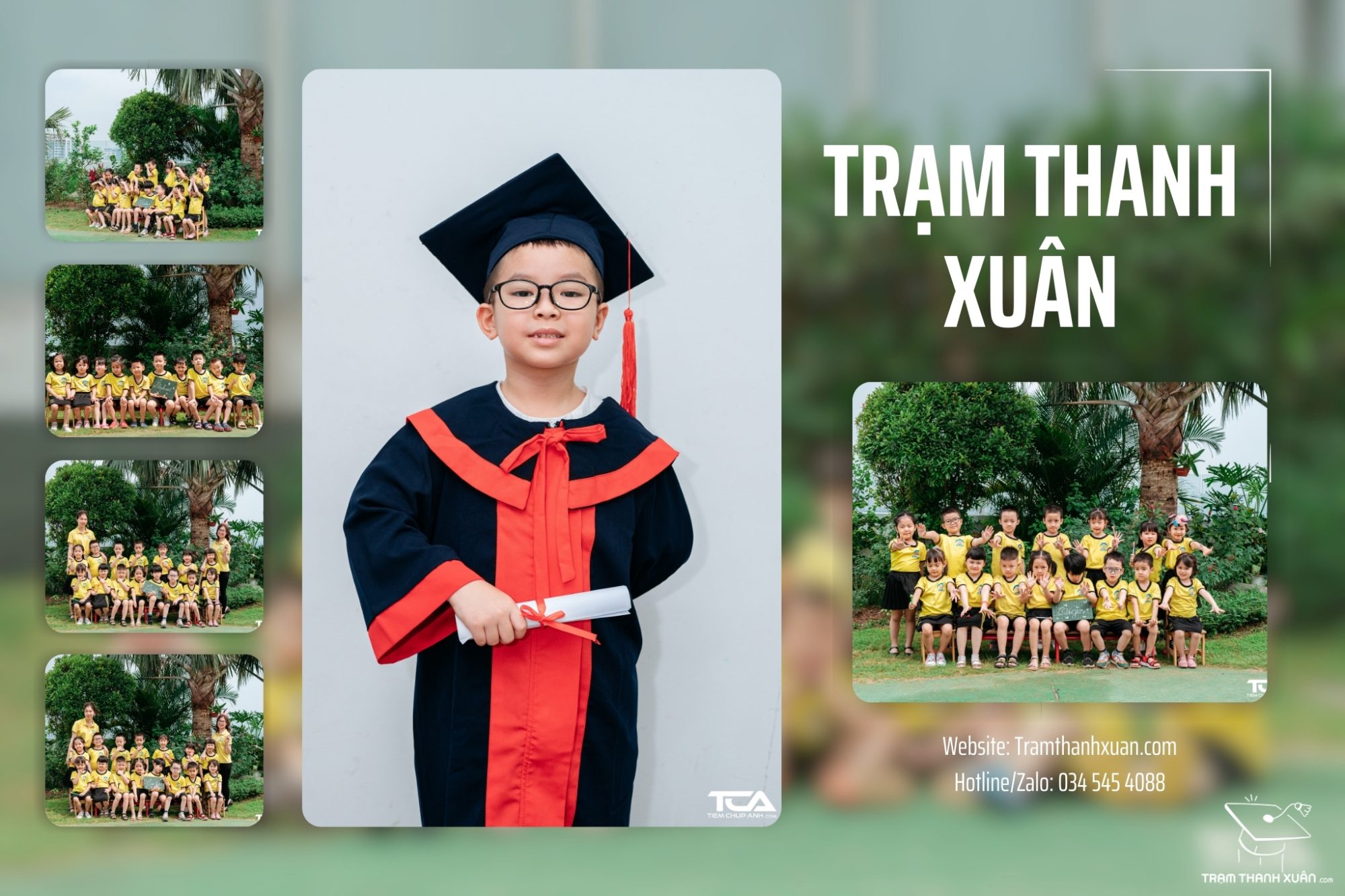 chụp ảnh kỷ yếu cho bé mầm non
