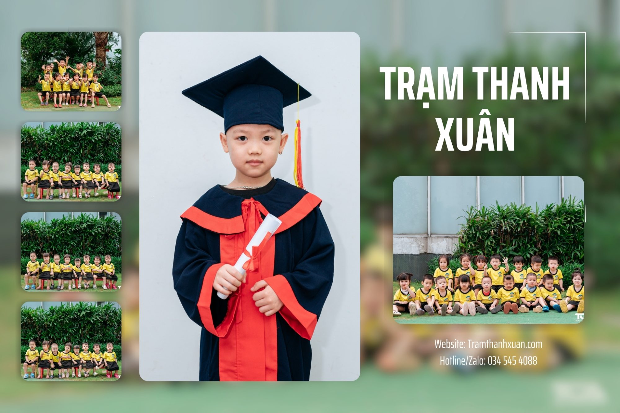 chụp ảnh kỷ yếu cho trẻ mầm non