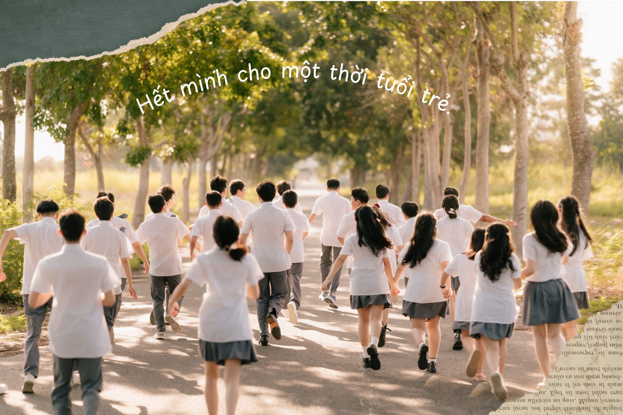 tóc chụp kỷ yếu nữ