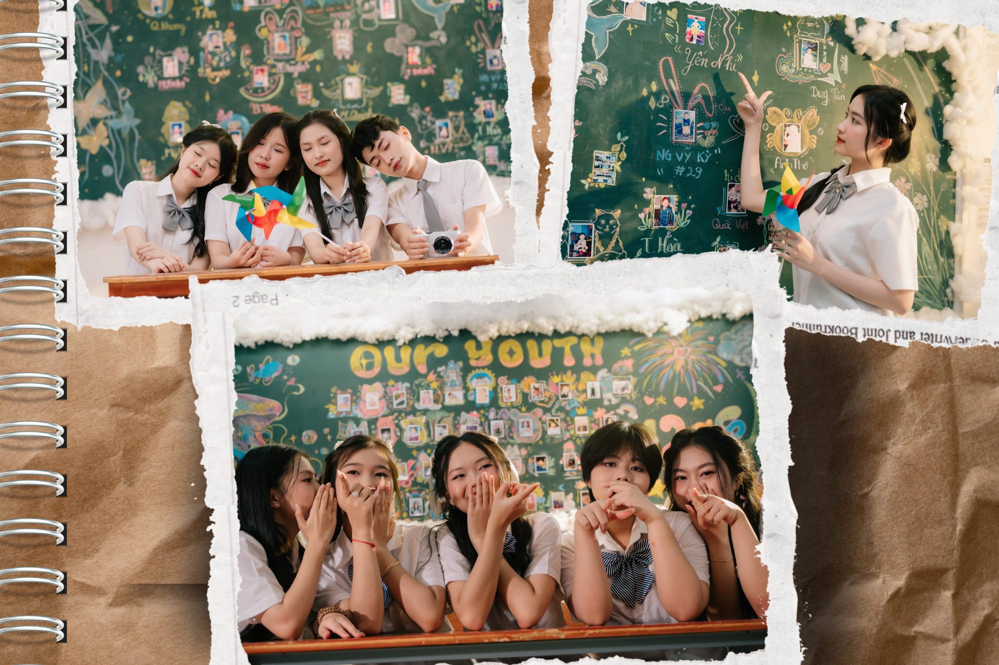 caption kỷ yếu hài hước