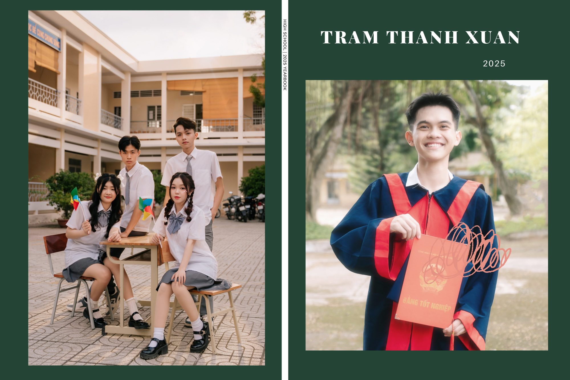phối đồ chụp kỷ yếu nam