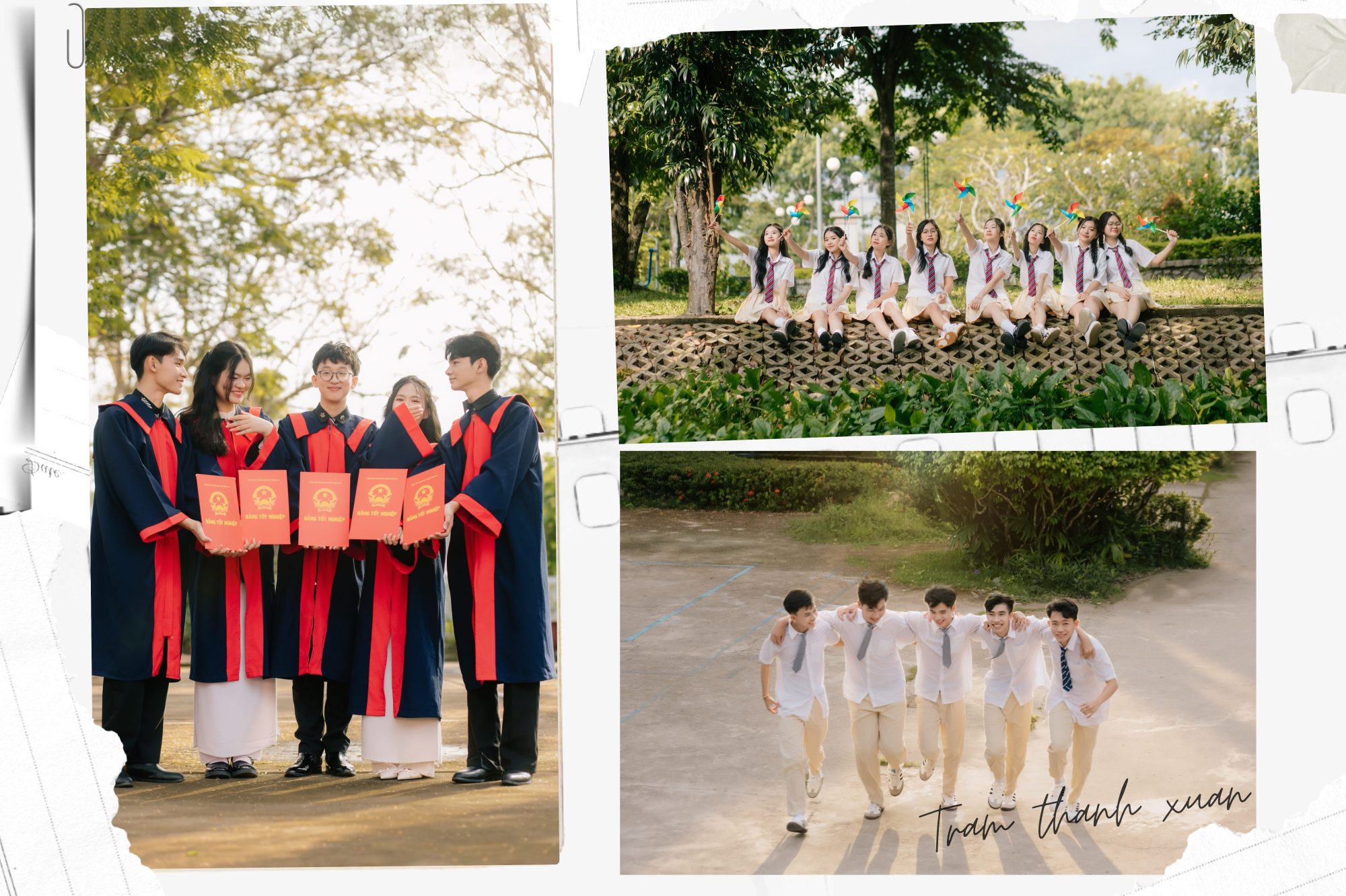 các kiểu tóc đẹp cho kỷ yếu