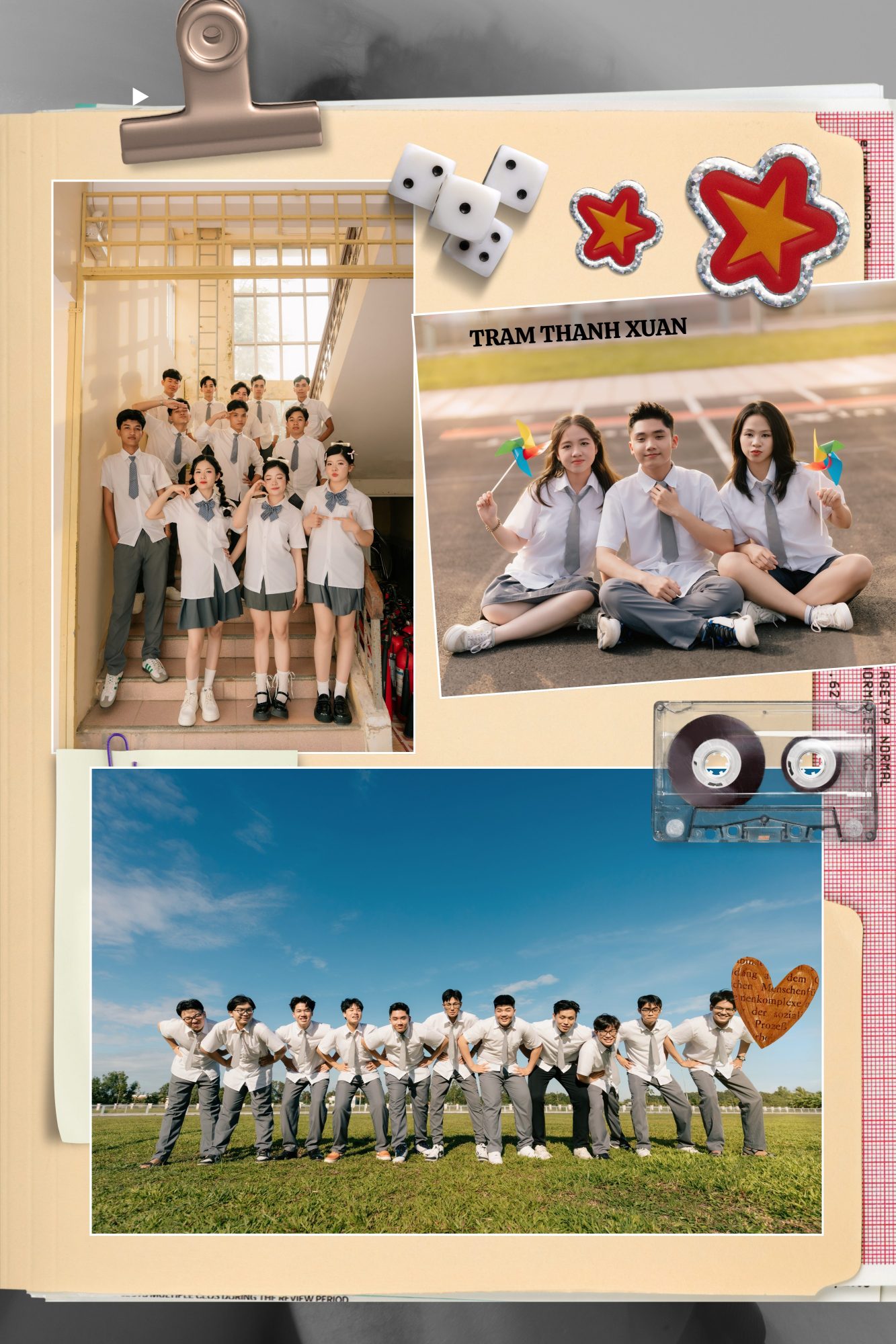 chụp kỷ yếu mặc gì nam