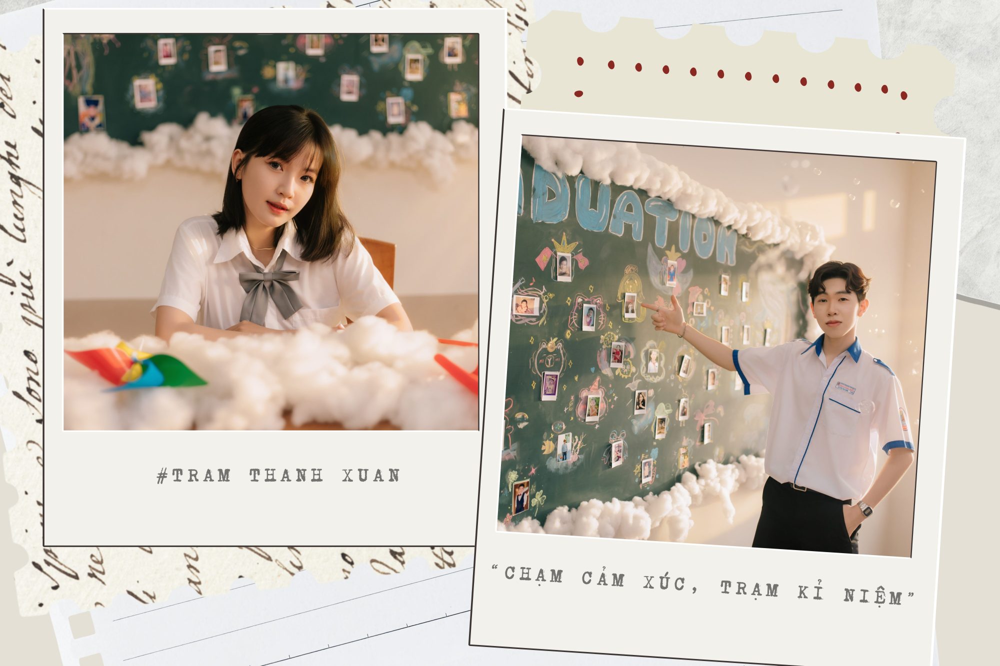 tạo kiểu tóc ngắn chụp kỷ yếu