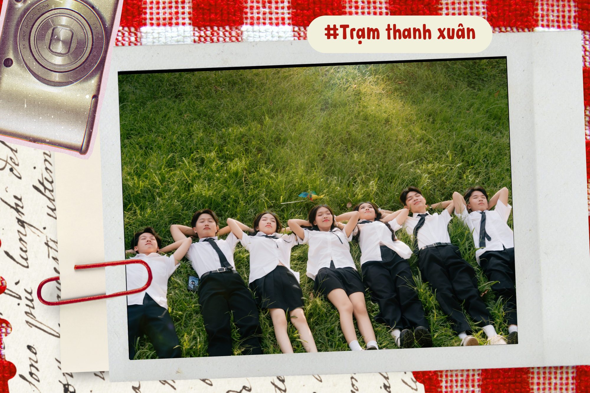 làm tóc chụp kỷ yếu cho tóc ngắn