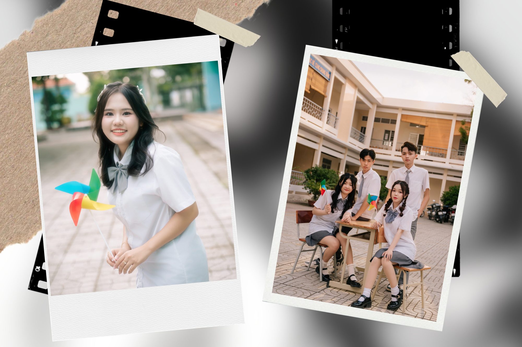 mặc váy gì để chụp kỷ yếu