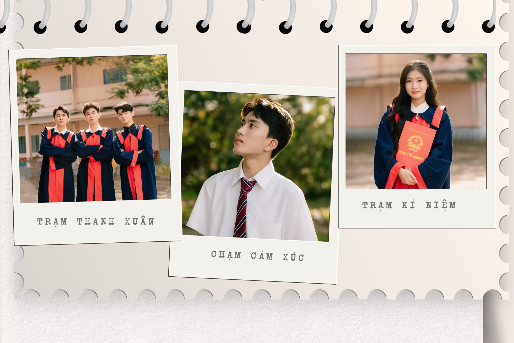 tạo kiểu tóc chụp kỷ yếu