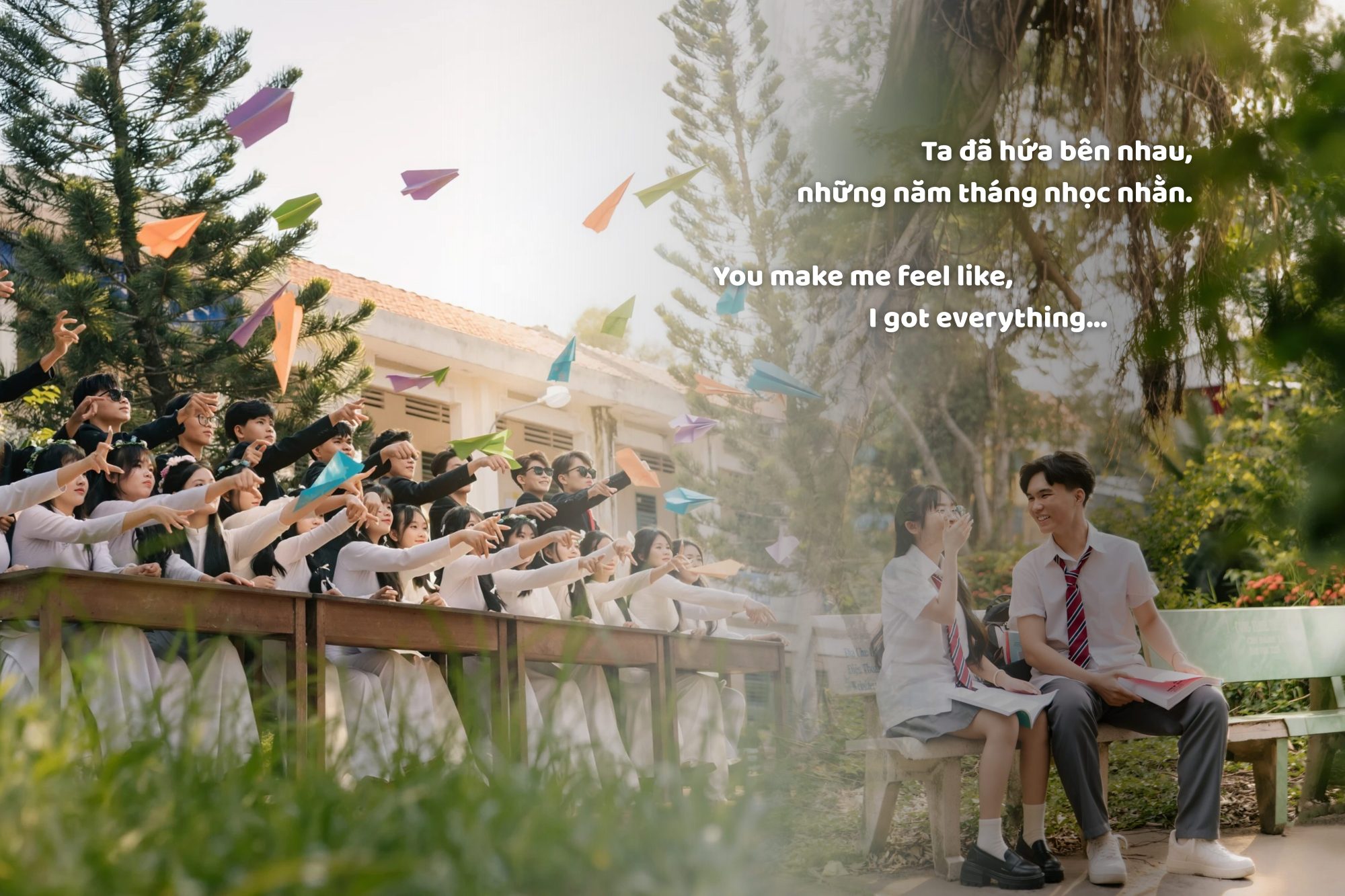 các kiểu chụp ảnh lớp đẹp
