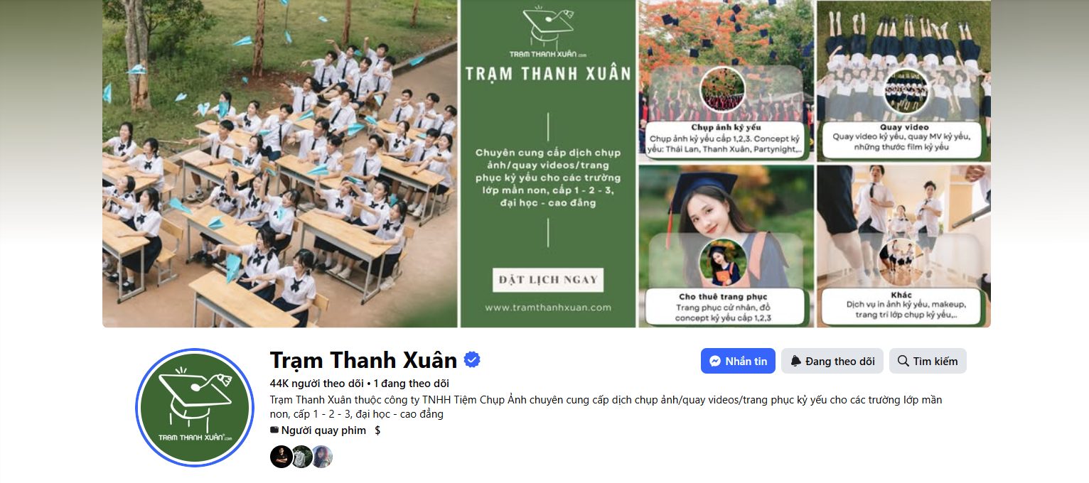 fanpage tramthanhxuan